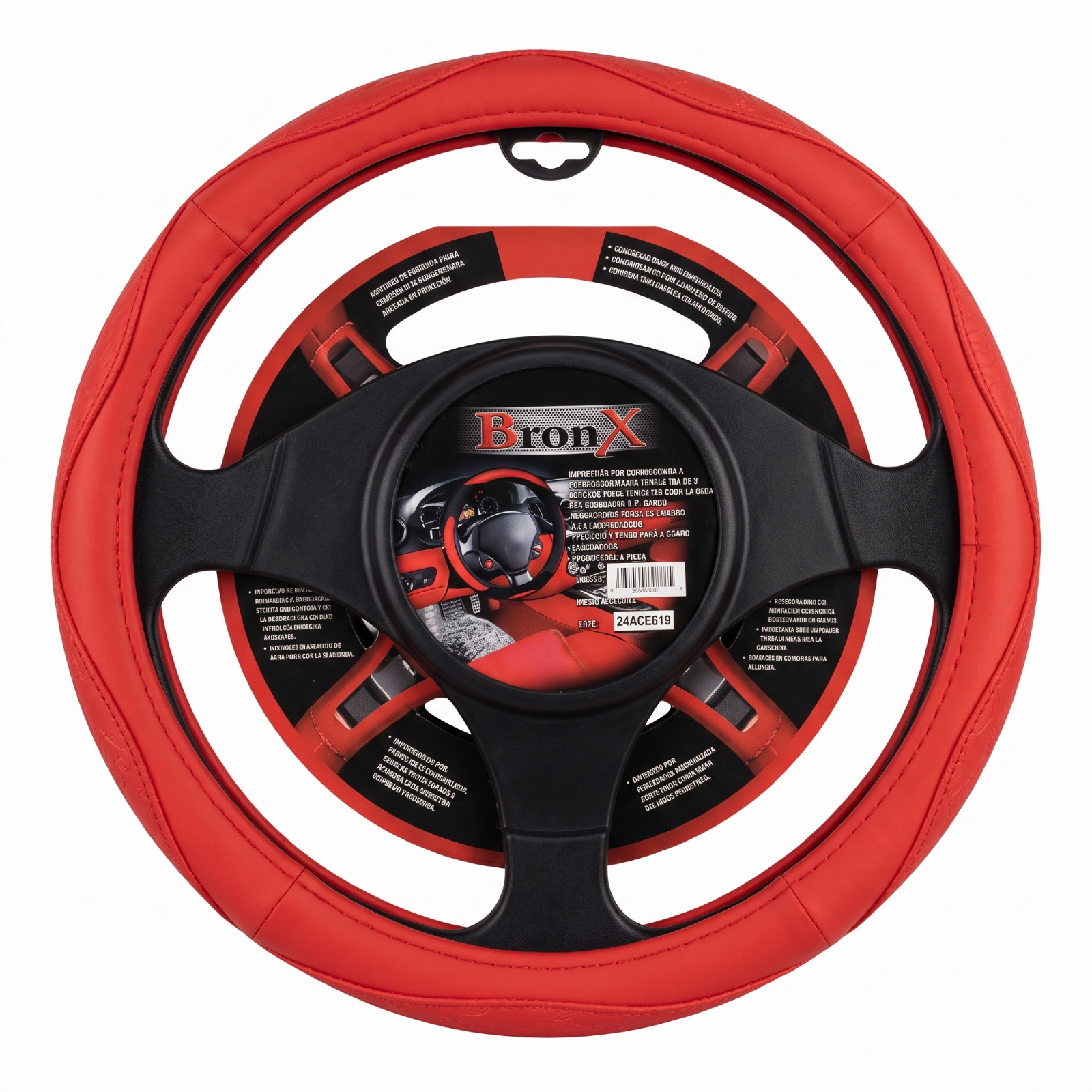 Funda de Volante Rojo
