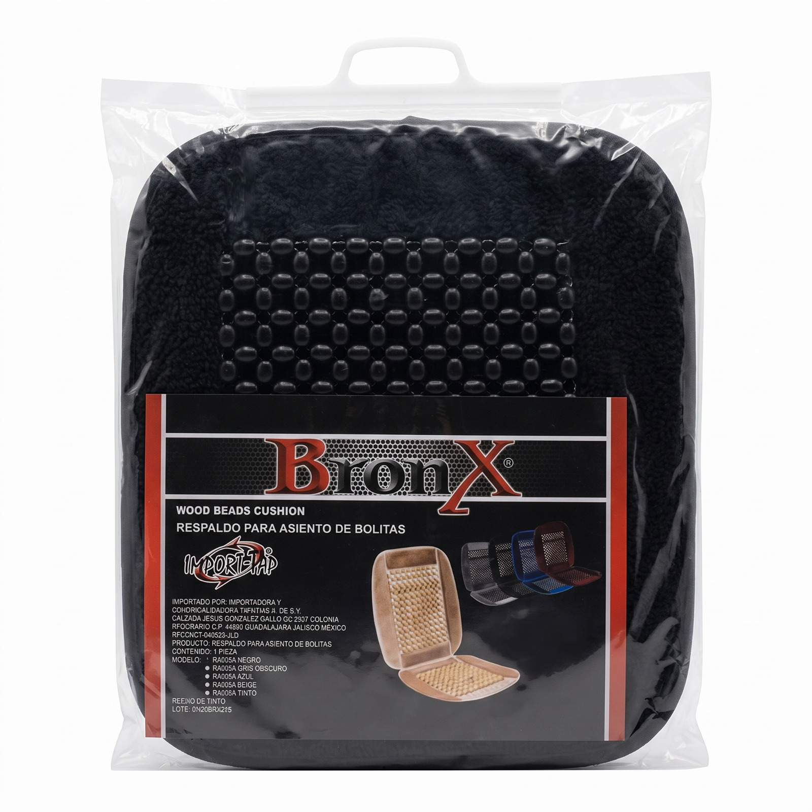 Respaldo para asiento de bolitas